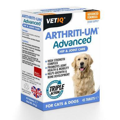 M & C VetIQ Arthiriti Um Advanced (45Tabs) - North East Pet Shop Vet IQ