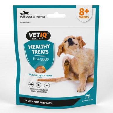 M & C VetIQ Flea Guard Treats for Dogs & Puppies 70g - North East Pet Shop Vet IQ
