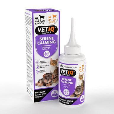 M & C VetIQ Serene Um Calm Drops For Cats and Dogs 100ml - North East Pet Shop Vet IQ