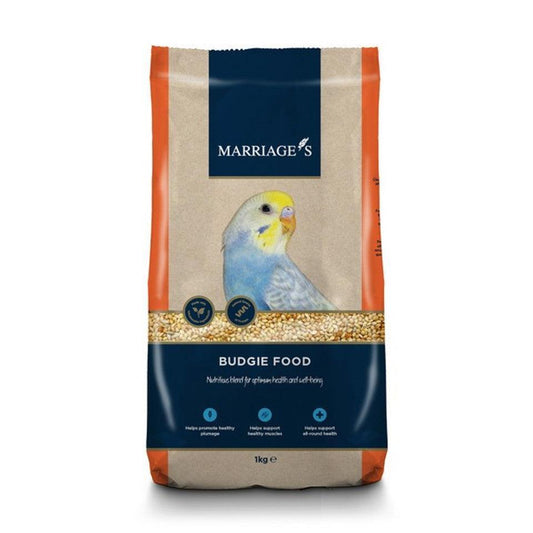 Marriages Budgie Food 1Kg - North East Pet Shop Marriage's