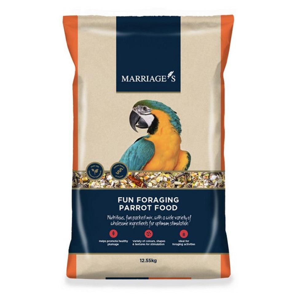 Marriages Fun Foraging Parrot Food 12.55kg - North East Pet Shop Marriage's
