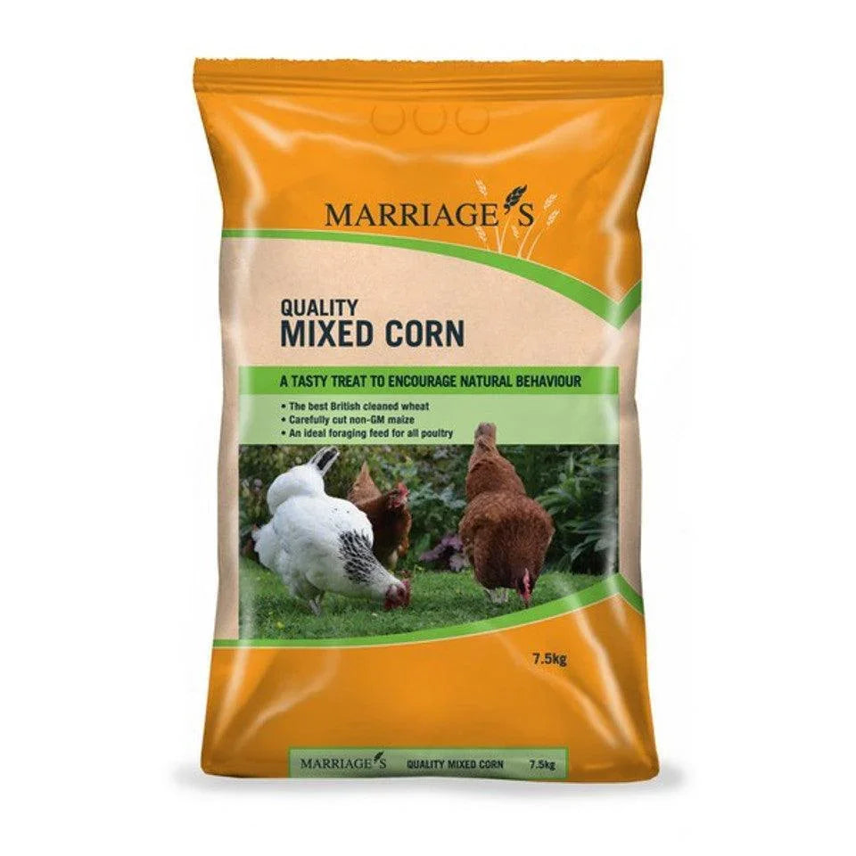 Marriages Mixed Corn 7.5kg - North East Pet Shop Marriage's
