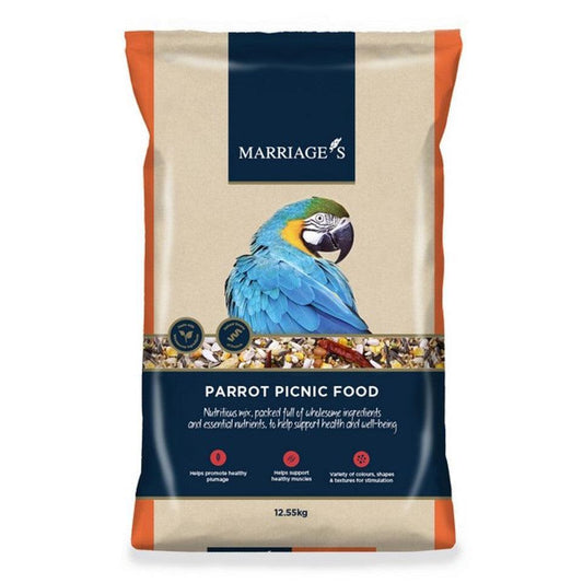 Marriages Parrot Picnic Food 12.55Kg - North East Pet Shop Marriage's
