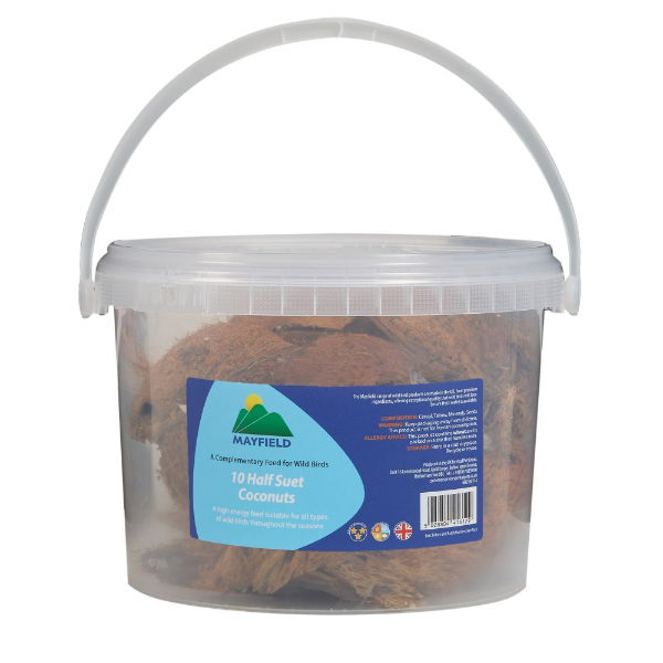 Mayfield Half Suet Coconuts 10's - North East Pet Shop Mayfield