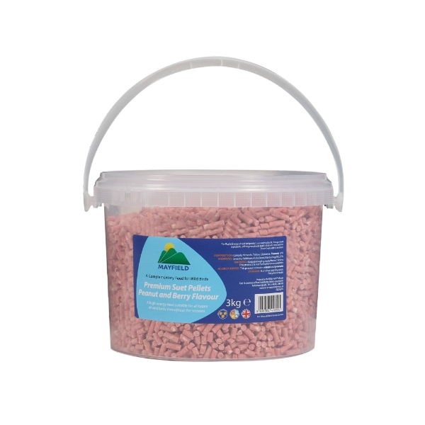 Mayfield Premium Suet Pellets Peanut and Berry Flavour 3kg - North East Pet Shop Mayfield
