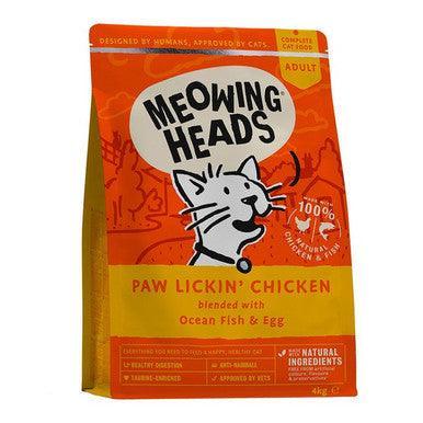 Meowing Heads Paw Lickin Chicken 4kg - North East Pet Shop Meowee!