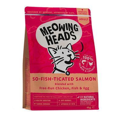 Meowing Heads So-fish-ticated Salmon 4kg - North East Pet Shop Meowee!