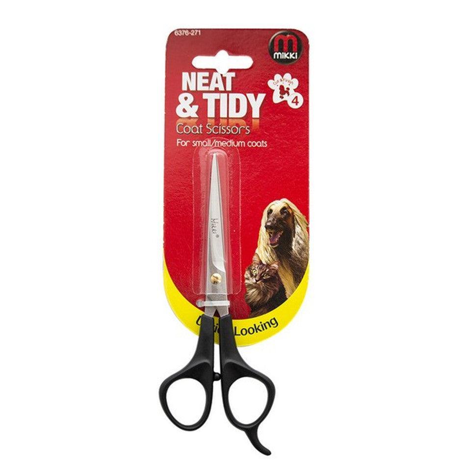 Mikki Coat Scissors For Small/Medium Pets 16.5cm - North East Pet Shop Mikki