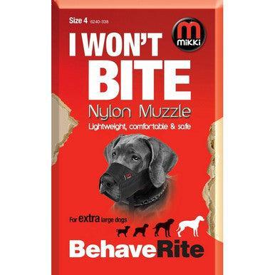 Mikki Nylon Fabric Muzzle Size 4 - North East Pet Shop Mikki