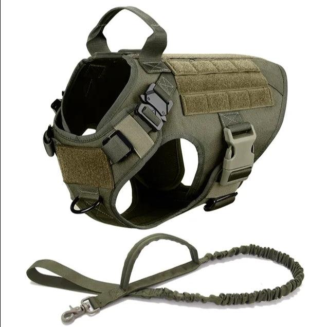 Military Grade Tactical Dog Harness Set - North East Pet Shop North East Pet Shop