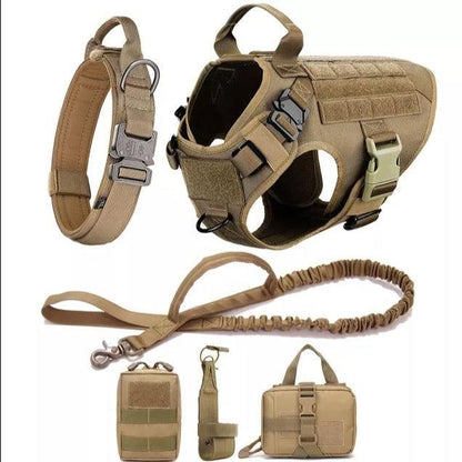 Military Grade Tactical Dog Harness Set - North East Pet Shop Dog Shack UK