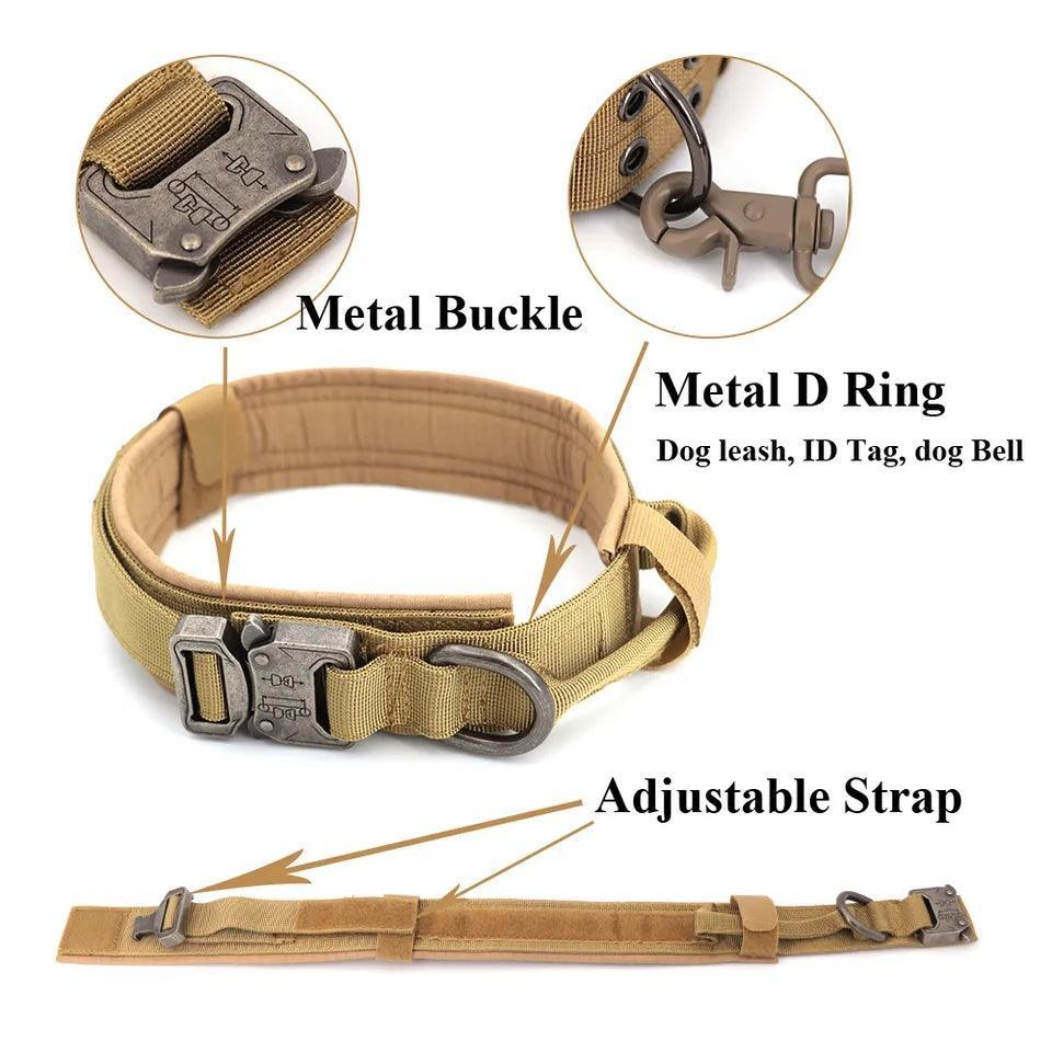 Military Grade Tactical Dog Harness Set - North East Pet Shop Dog Shack UK