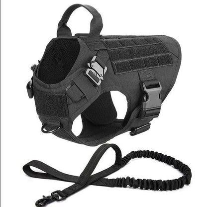 Military Grade Tactical Dog Harness Set - North East Pet Shop Dog Shack UK