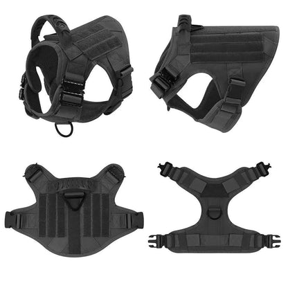 Military Grade Tactical Dog Harness Set - North East Pet Shop Dog Shack UK
