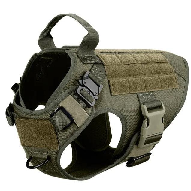 Military Grade Tactical Dog Harness Set - North East Pet Shop Dog Shack UK