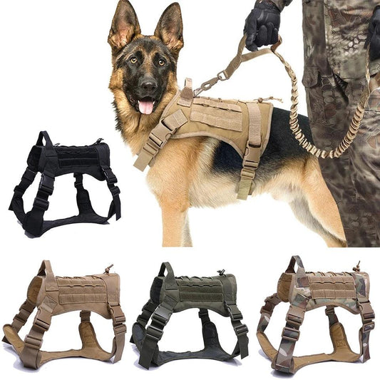 Military Grade Tactical Dog Harness Vest - North East Pet Shop North East Pet Shop