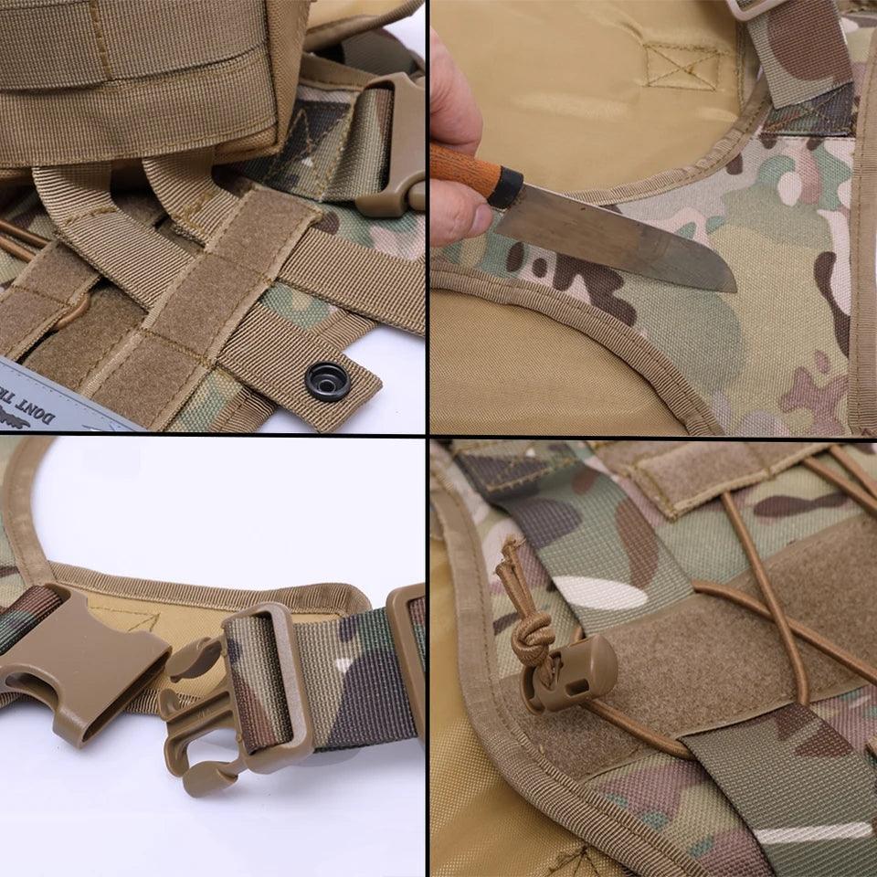 Military Grade Tactical Dog Harness Vest - North East Pet Shop North East Pet Shop