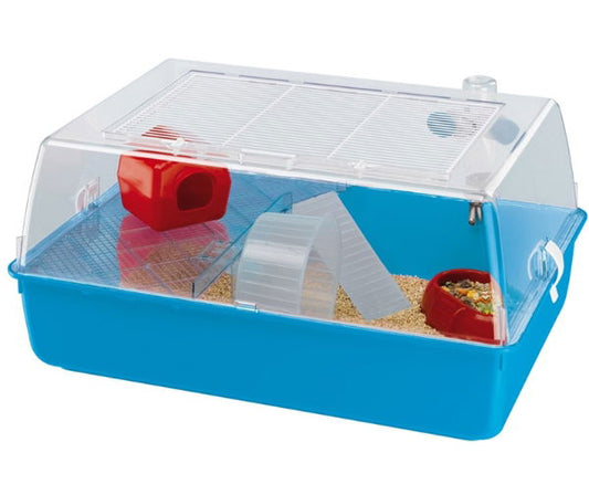 Mini Duna Hamster Cage Mixed Colours 55x39x27cm - North East Pet Shop Ferplast