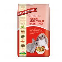 Mr Johnson's Supreme Junior & Dwarf Rabbit Mix - North East Pet Shop Mr Johnson's