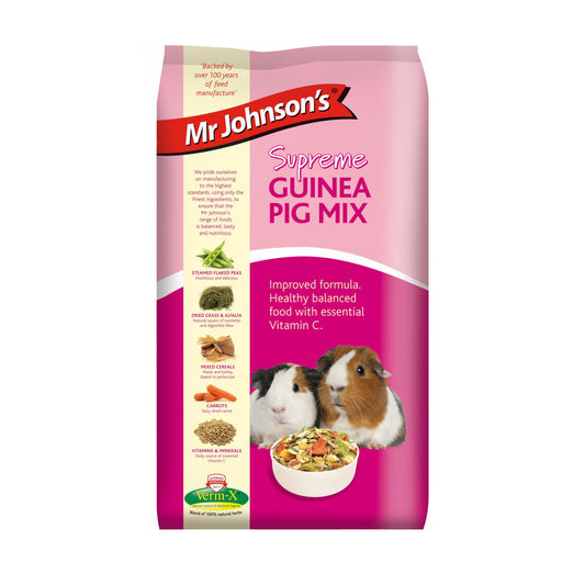 Mr Johnsons Supreme Guinea Mix - North East Pet Shop Mr Johnsons