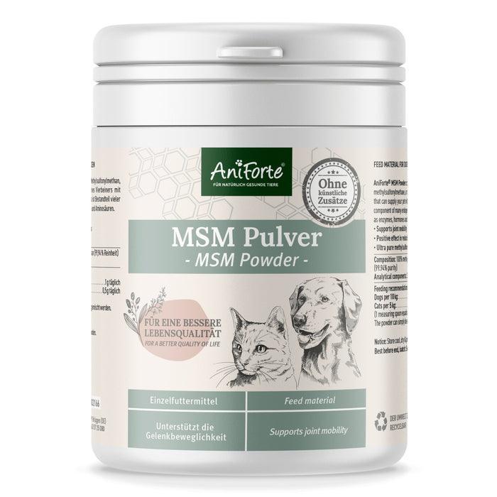 MSM Powder for Dogs & Cats 300g - North East Pet Shop Aniforte
