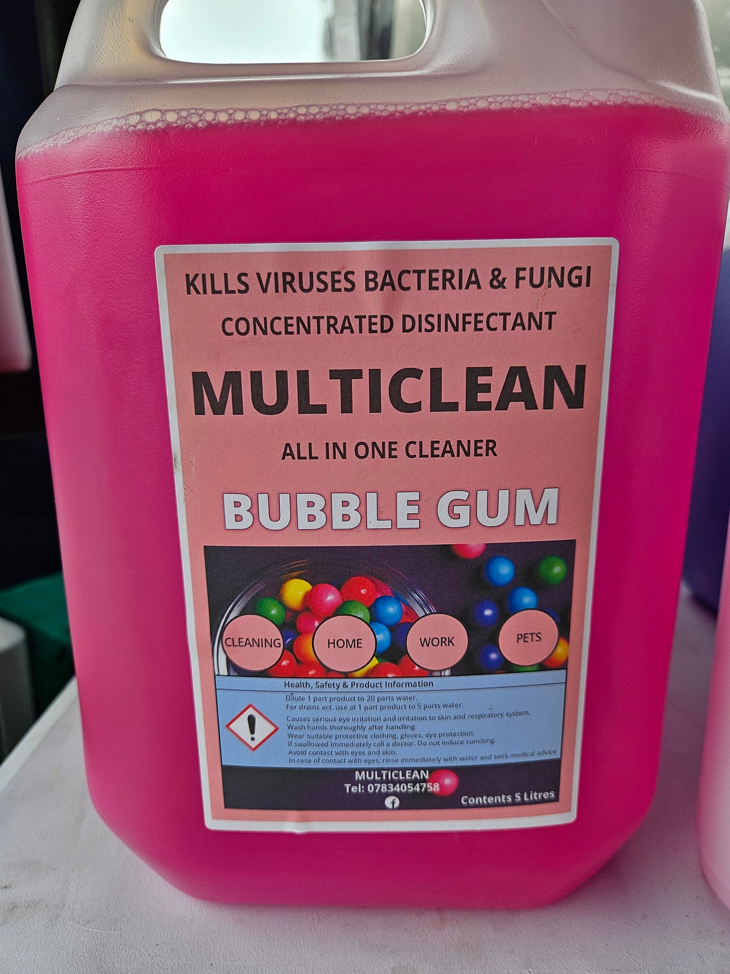 Multiclean Pet Safe Disinfectant Cleaner - 1 Litre - North East Pet Shop Mr. Multiclean