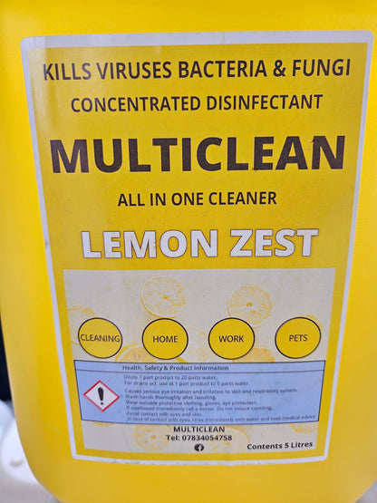 Multiclean Pet Safe Disinfectant Cleaner - 1 Litre - North East Pet Shop Mr. Multiclean