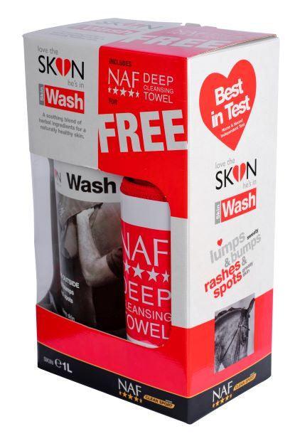 NAF Love The Skin He's In Skin Wash - North East Pet Shop NAF