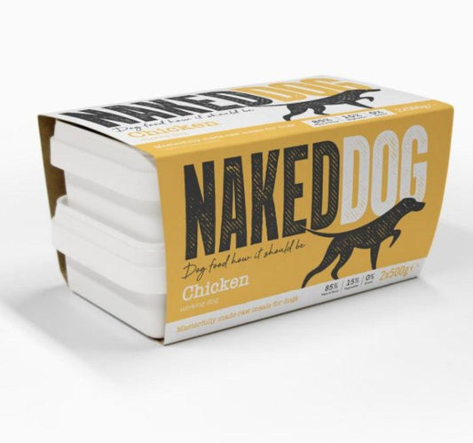 Naked Dog Original 85/15 Chicken - North East Pet Shop Naked Dog