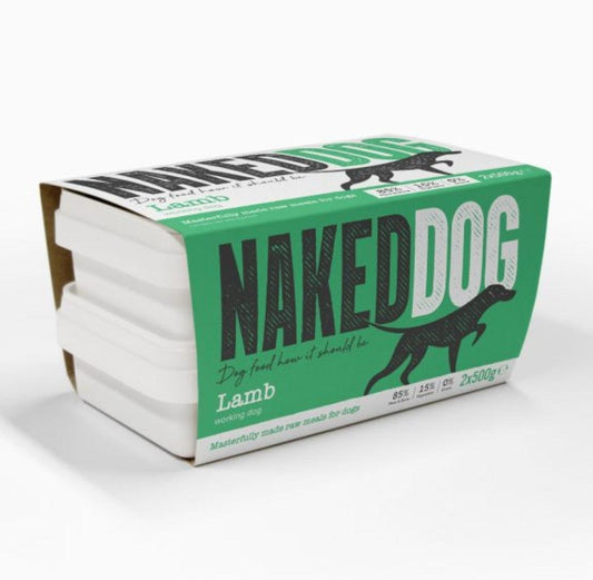 Naked Dog Original 85/15 Lamb - North East Pet Shop Naked Dog