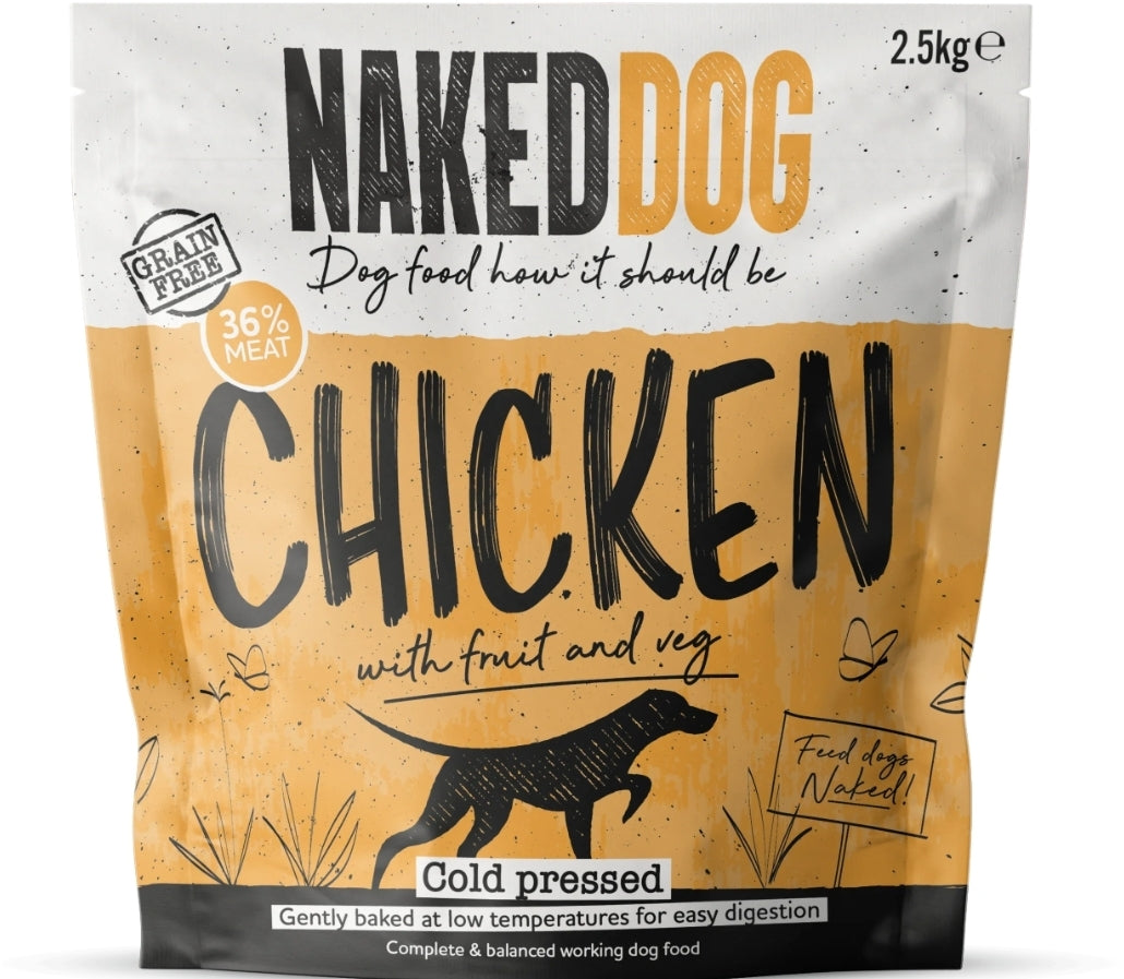 Naked Dog Premium Cold Pressed Chicken - North East Pet Shop Naked Dog