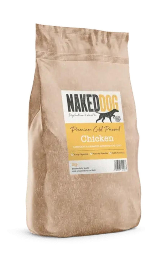 Naked Dog Premium Cold Pressed Chicken - North East Pet Shop Naked Dog
