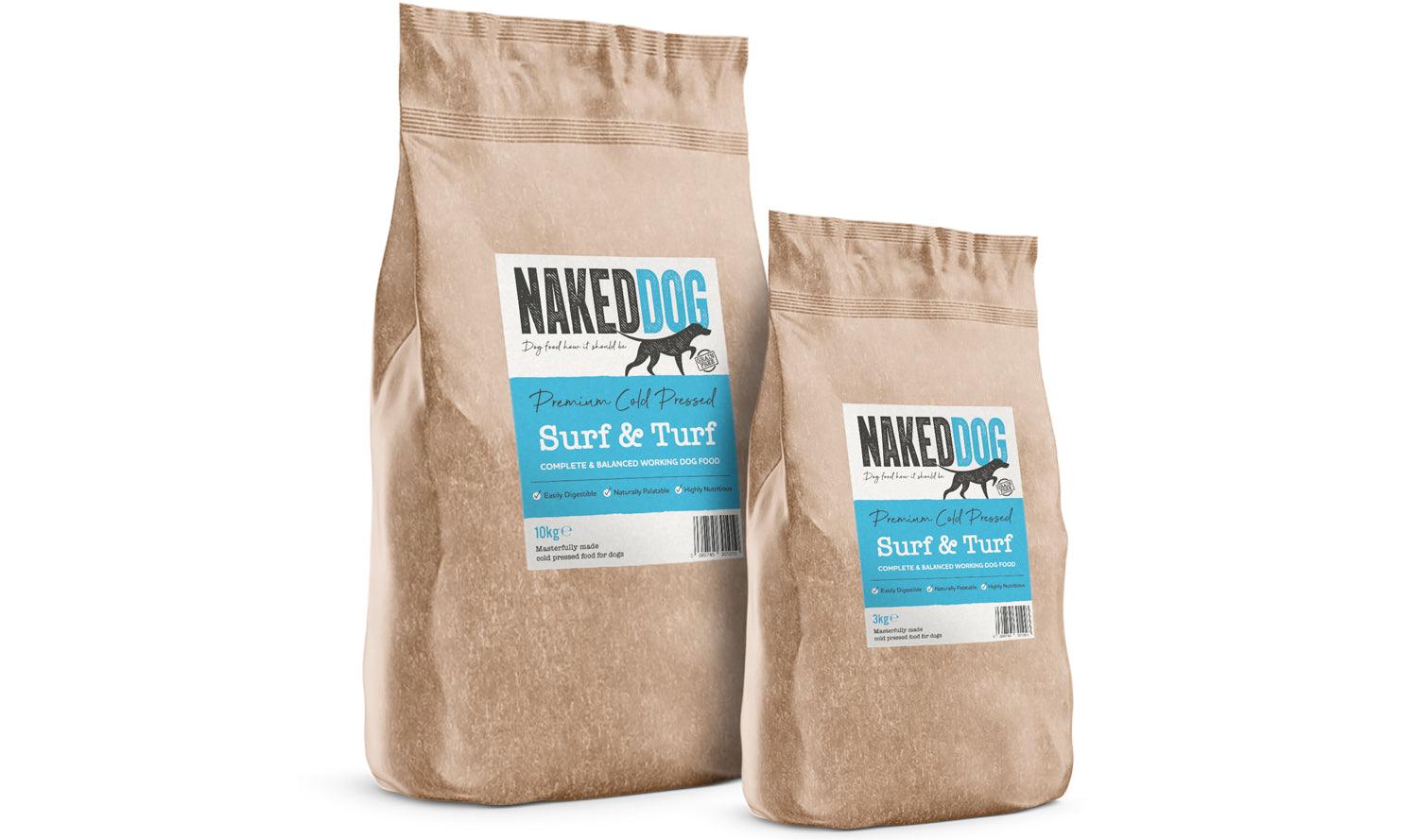 Naked Dog Premium Cold Pressed Surf & Turf - North East Pet Shop Naked Dog