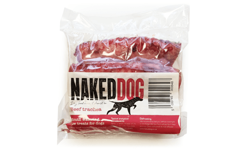 Naked Dog Raw Treat Beef Trachea 3 - North East Pet Shop Naked Dog