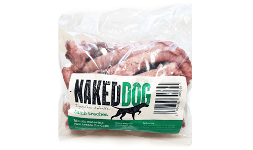 Naked Dog Raw Treat Lamb Trachea 7 - North East Pet Shop Naked Dog