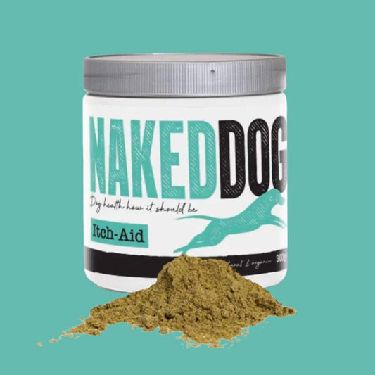 NAKEDDOG Itch Aid 300g - North East Pet Shop Naked Dog