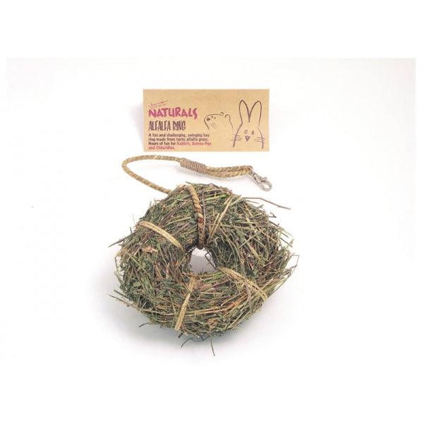 Naturals Alfalfa Ring 16cm Dia - North East Pet Shop Naturals