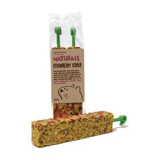 Naturals Strawberry Sticks x8 - North East Pet Shop Naturals