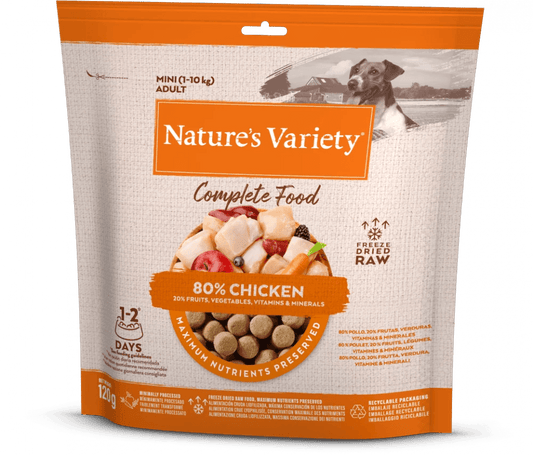 Nature's Variety - COMPLETE FREEZE DRIED FOOD CHICKEN FOR ADULT DOGS - North East Pet Shop Nature's Variety
