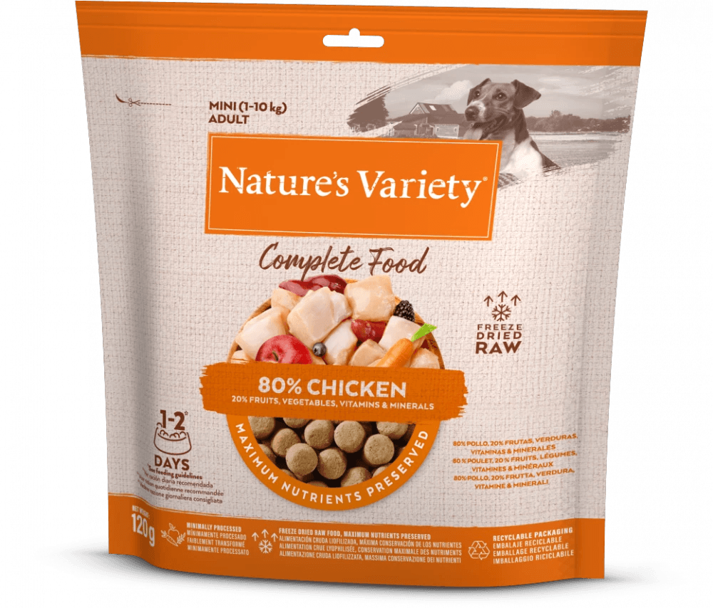 Nature's Variety - COMPLETE FREEZE DRIED FOOD CHICKEN FOR ADULT DOGS - North East Pet Shop Nature's Variety