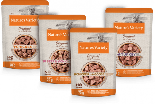Nature's Variety - ORIGINAL PÂTÉ MULTIPACK FOR ADULT CATS - North East Pet Shop Nature's Variety
