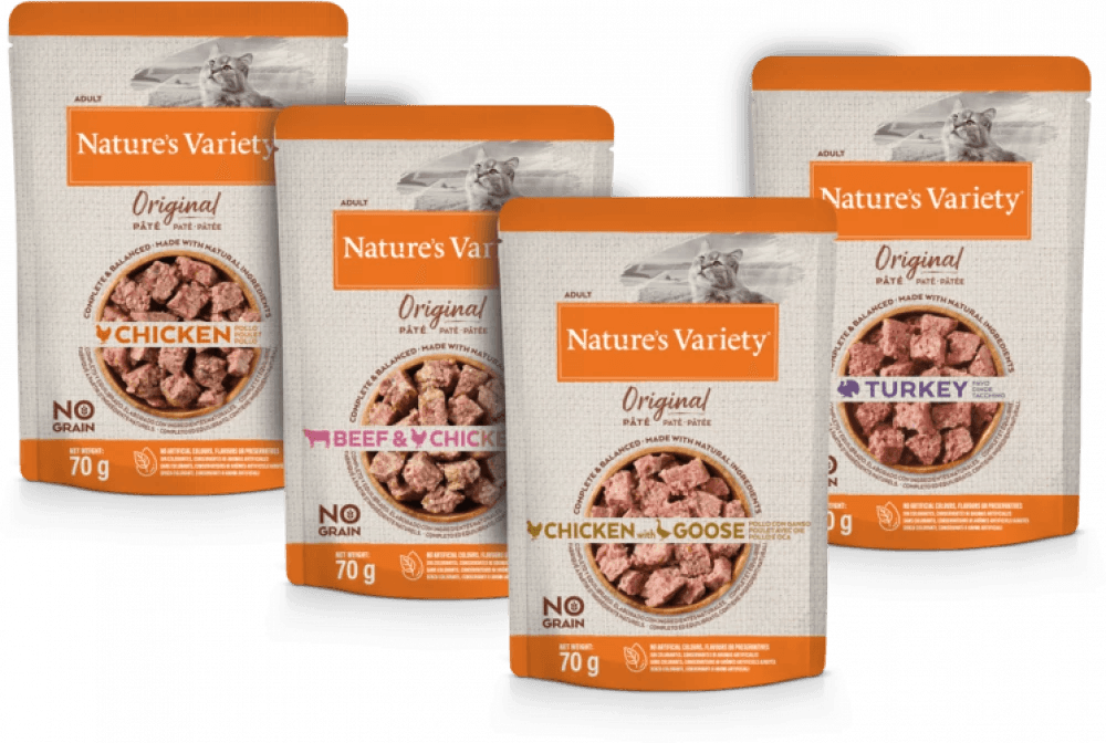 Nature's Variety - ORIGINAL PÂTÉ MULTIPACK FOR ADULT CATS - North East Pet Shop Nature's Variety