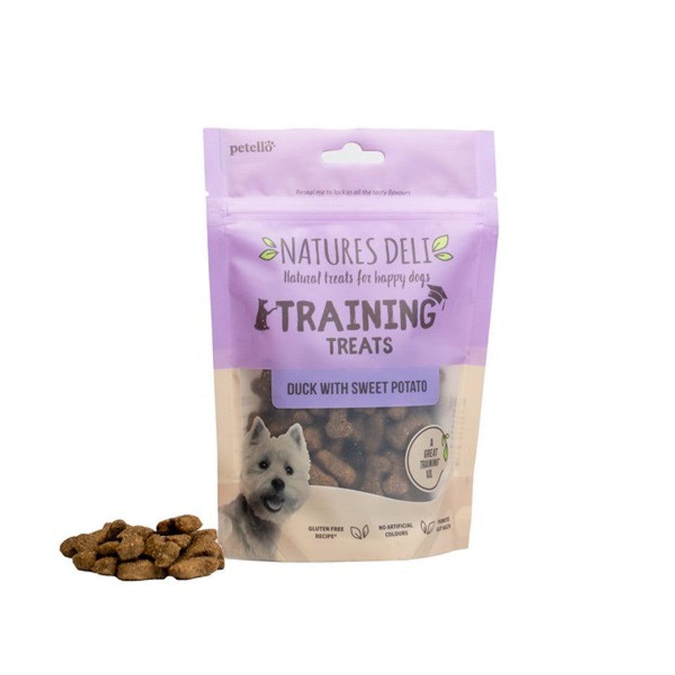 Natures Deli Adult Training Treats Duck With Sweet Potato 100g - North East Pet Shop Natures Deli