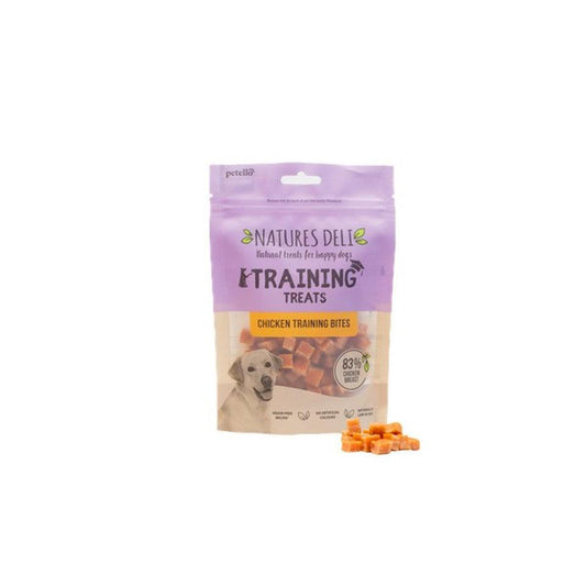 Natures Deli Chicken Training Bites 100g - North East Pet Shop Natures Deli