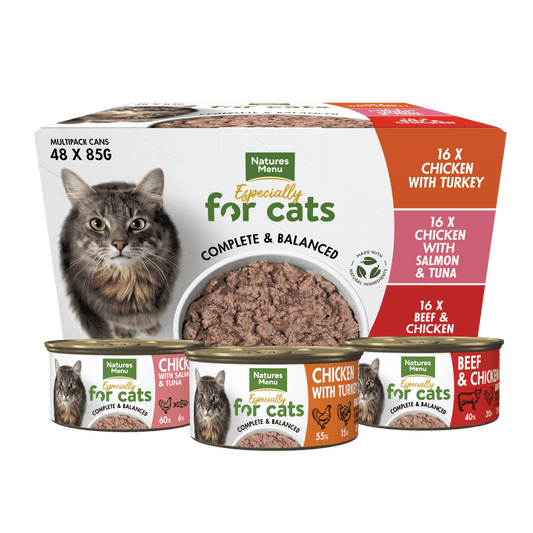 Natures Menu Cat Multipack Tins 48x85g - North East Pet Shop Natures Menu