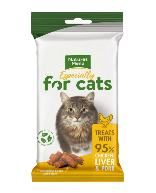 Natures Menu Cat Treat Chicken & Liver 60g - North East Pet Shop Natues Menu