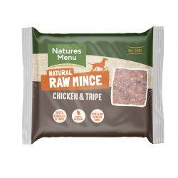 Natures Menu Chicken & Tripe Mince 400g - North East Pet Shop Natures Menu