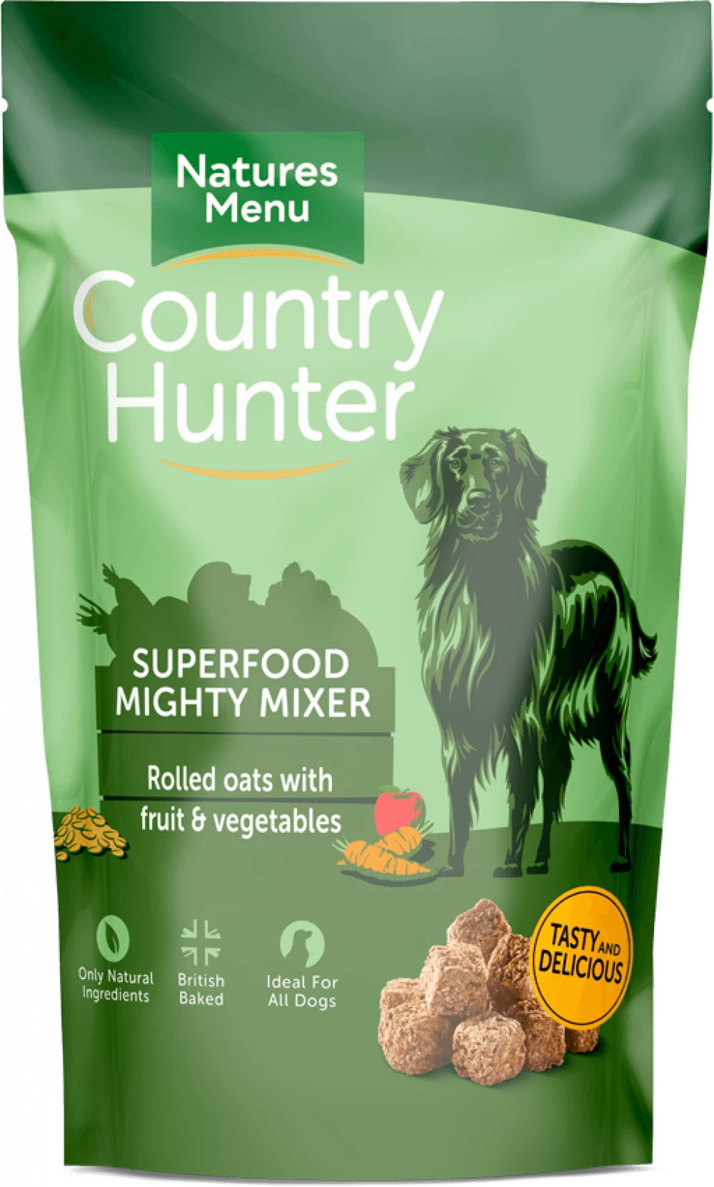 Natures Menu COUNTRY HUNTER BISCUITS MIGHTY MIXER FOR ADULT DOGS 1.2kg - North East Pet Shop Natures Menu
