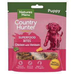 Natures Menu Country Hunter Puppy Superfood Bites, 70g - North East Pet Shop Country Hunter
