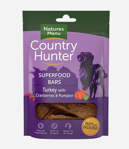 Natures Menu Country Hunter Superfood Bars - North East Pet Shop Natures Menu